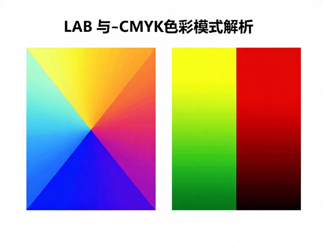 LAB与CMYK色彩模式解析，为何实地与网目存在差异？
