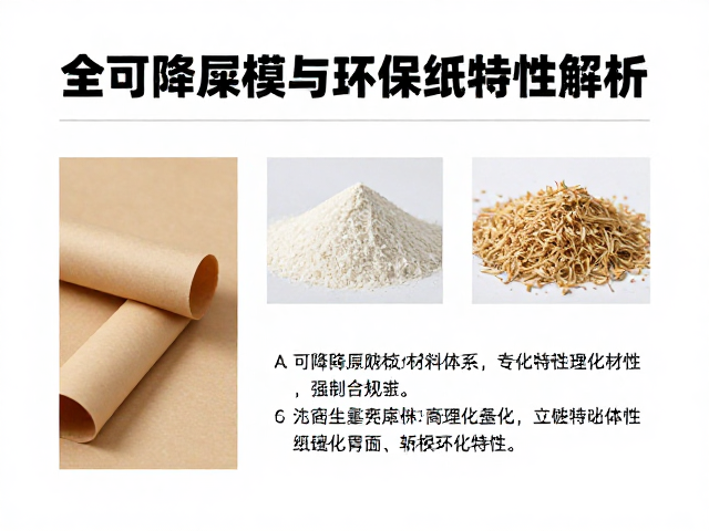 全可降解薄膜与环保纸张特性解析,供应商如何选择高认知材料