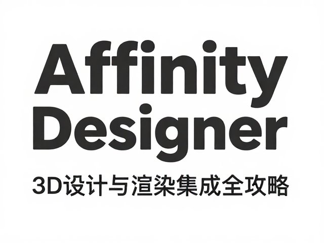 3D建模环境下的字体处理策略
