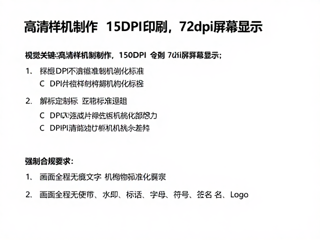 高清样机制作，150DPI印刷与72dpi屏幕显示，文字边缘清晰化指南