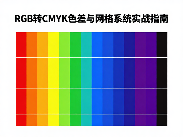自媒体视觉避坑，RGB转CMYK色差与网格系统实战指南