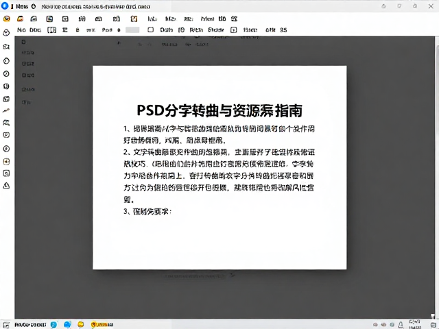 文字转曲的操作逻辑与潜在风险管控
