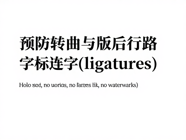 预防优先：转曲前的标准化检查流程