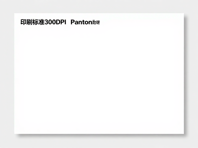 印刷前数据校验与输出流程的标准化执行