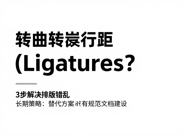 长期策略：替代方案与规范文档建设