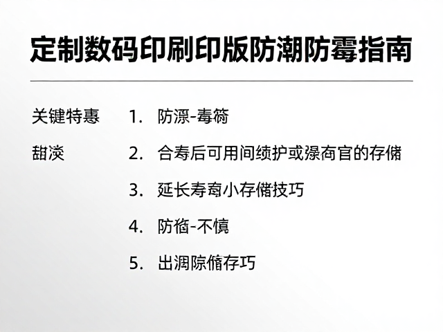 印版封装与物理防护措施