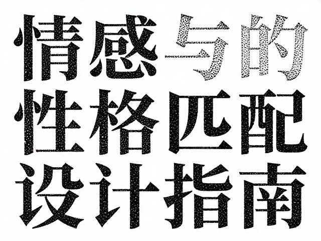 点线面的解构：字体性格的几何语言