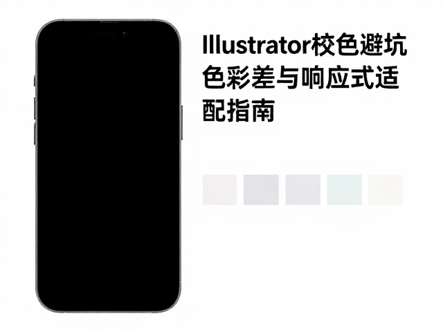 Illustrator校色避坑,移动端设计色彩偏差与响应式适配指南