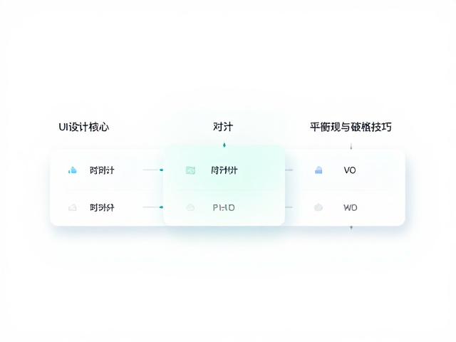 对齐与层级的协同:构建高转化率的界面逻辑
