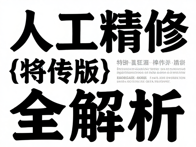 人工精修与版面设计整合