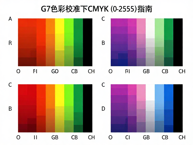G7色彩校准下CMYK与RGB(0-255)转换，四色印刷精准控色指南