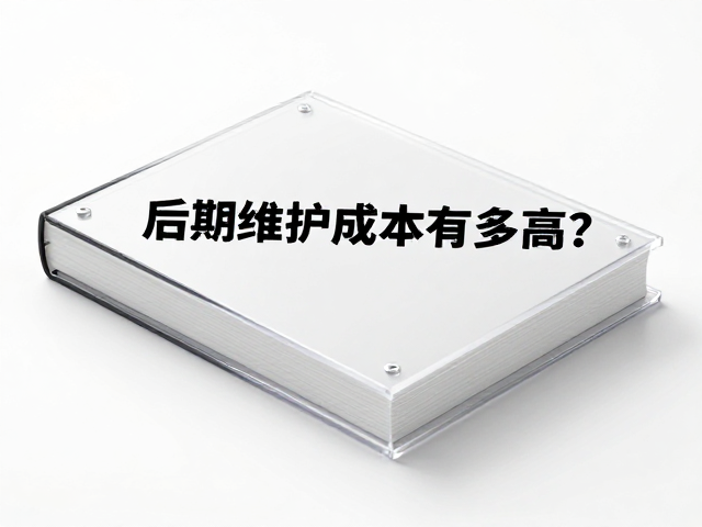 无线胶装书籍用高透亚克力封面,后期维护成本有多高?