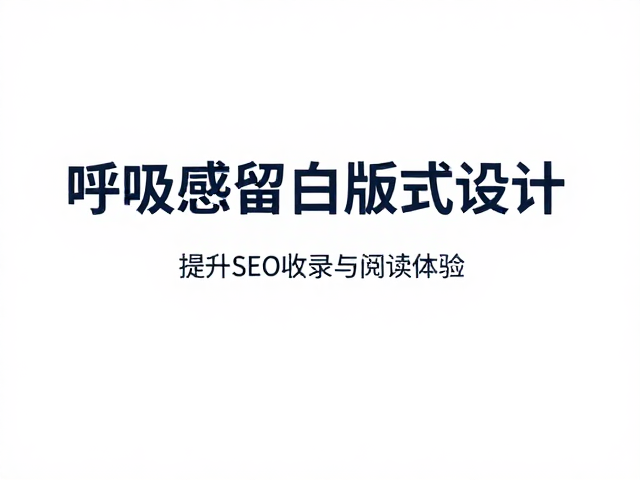 留白设计对转化率与用户互动的影响
