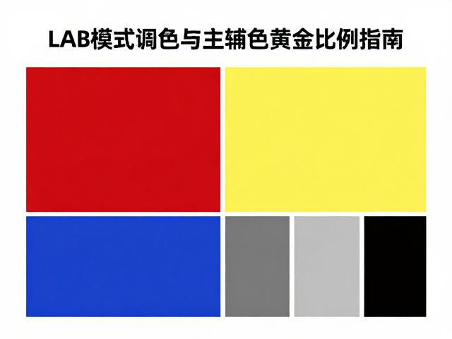 主辅色黄金比例:构建视觉平衡法则
