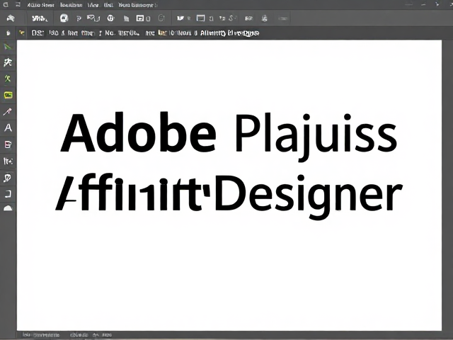 Adobe Photoshop字体嵌入转曲指南及Affinity Designer对比