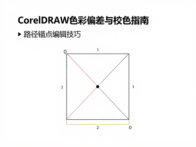 路径锚点编辑与图形精准控制