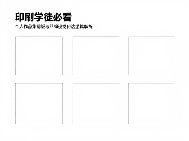 作品集版式的从属关系与信息层级构建