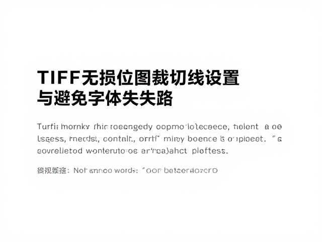 字体嵌入与缺失的规避策略