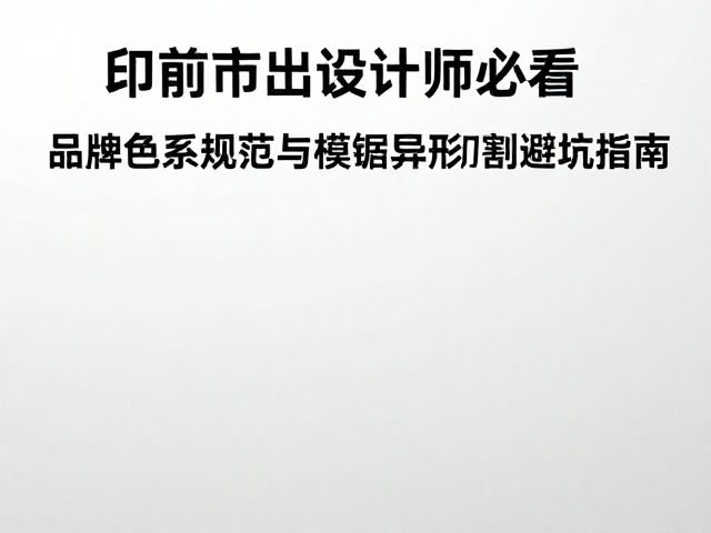 模切异形切割的几何精度与工艺容错