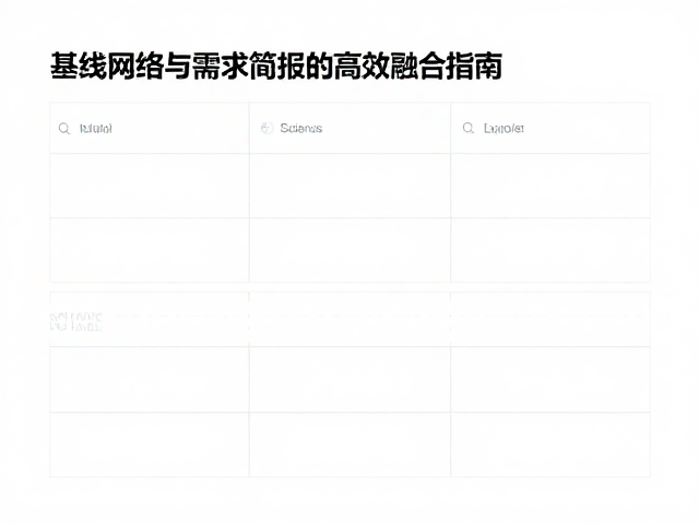 需求简报:明确设计目标的导航图