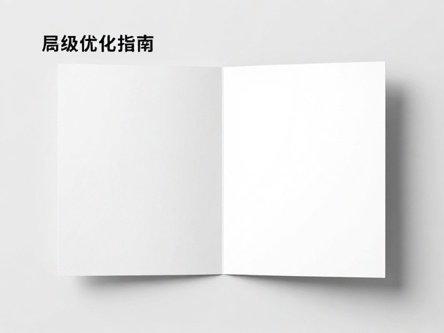 折叠开合创意版式,留白极简设计,标题层级优化指南