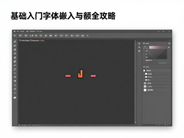 Adobe Illustrator基础入门,熟悉界面与字体嵌入转曲全攻略