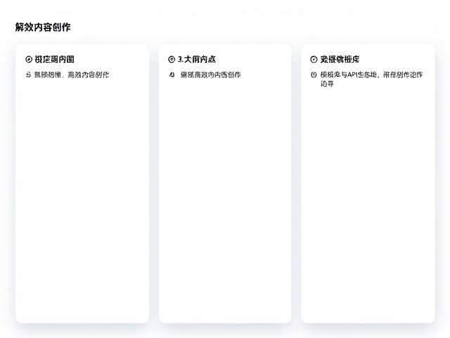 模板库与API生态延伸创作边界