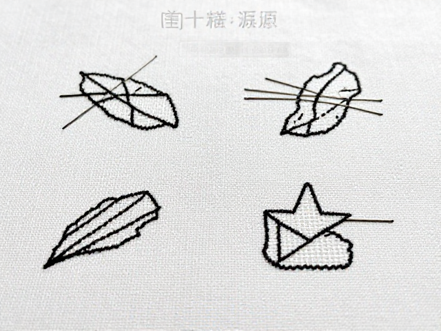 立体刺绣徽章制作，基础针法练习与平整存放技巧