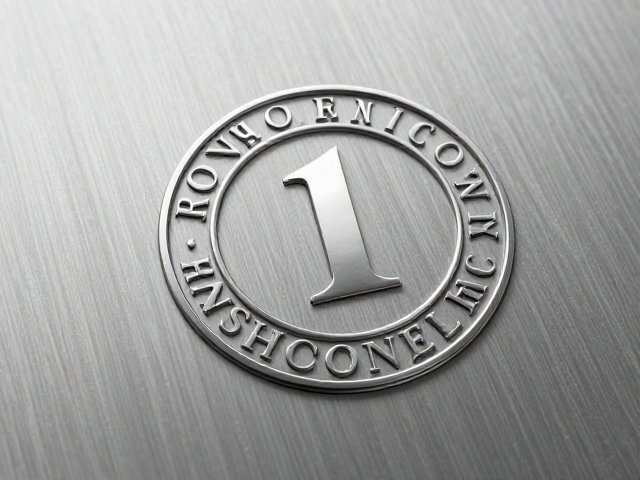 学校金属拉丝Logo定制，1，1还原机构标识，高质感耐用