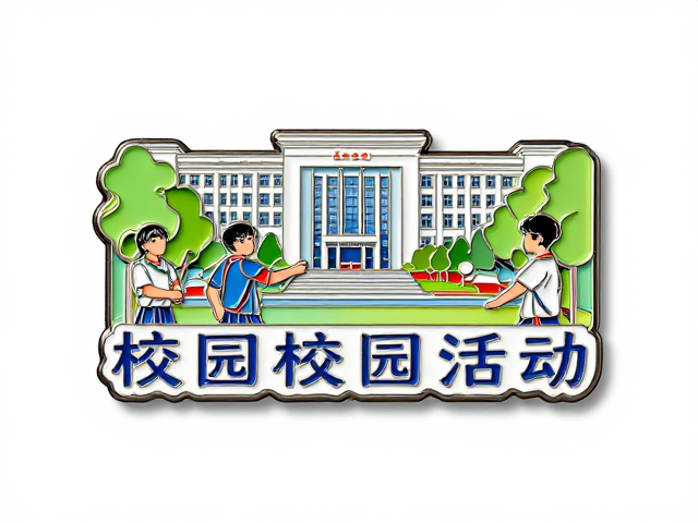 珐琅校园活动徽章定制，打造独特身份识别与潮流记忆