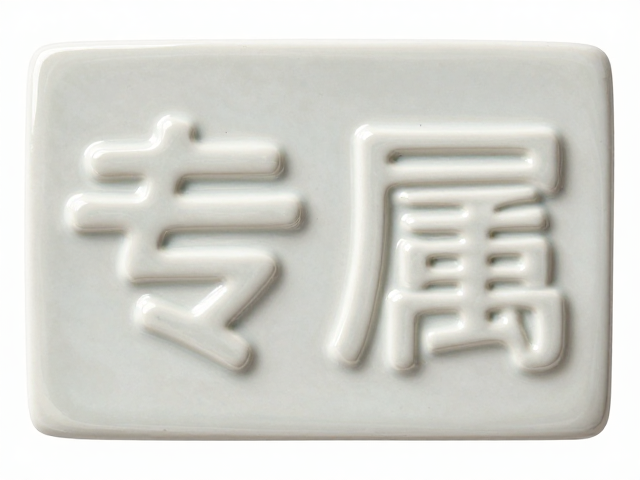 专属文字立体浮雕陶瓷挂件，定制高颜值家居装饰与文创礼品推荐