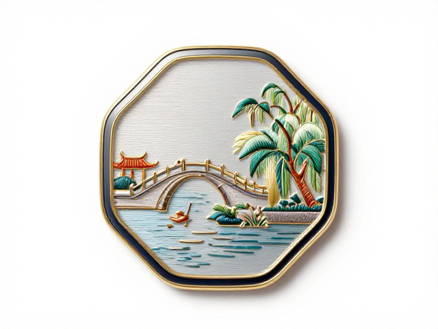 苏州苏绣立体徽章，珐琅边界工艺详解与定制指南