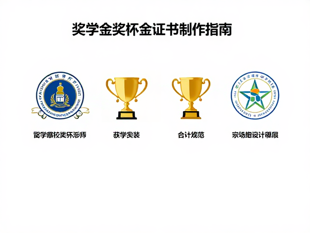校徽定制与奖学金奖杯证书制作指南，打造高质感荣誉体系