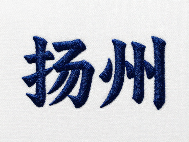 江苏扬州电脑刺绣徽章定制，精选棉线工艺详解