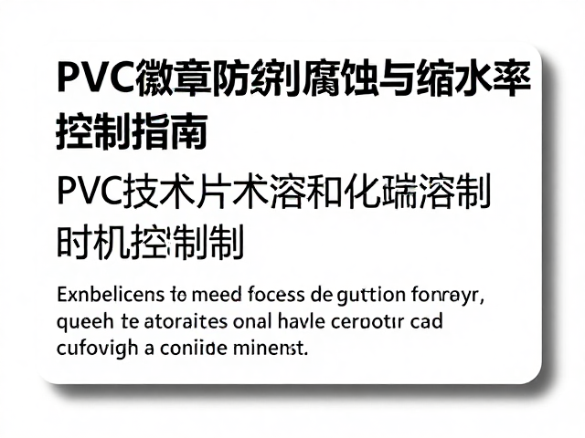 PVC徽章防化学溶剂腐蚀与缩水率控制指南