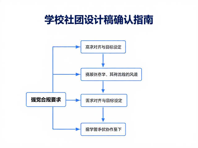 学校社团活动设计稿确认指南，高效协作与流程优化