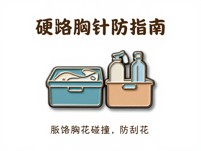 锌合金徽章与服饰胸针保养，避免硬物碰撞防刮花指南