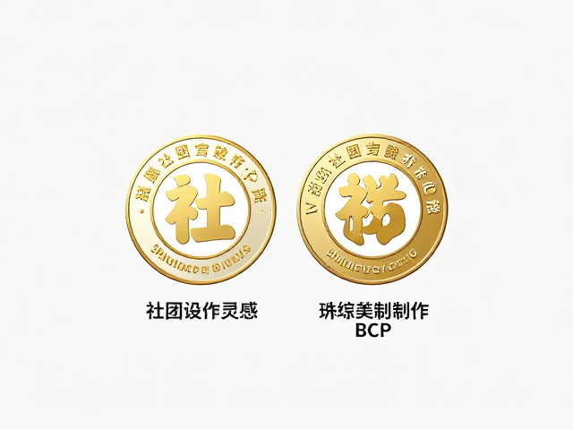 烫金社团标志定制指南，高质感奖章徽章设计灵感与制作流程