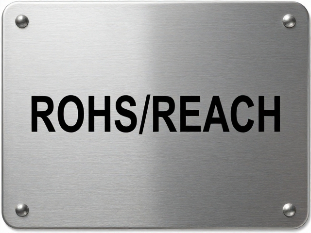 环保认证ROHS/REACH滴油烤漆金属标牌，支持尺寸定制