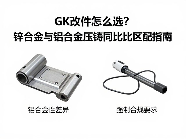 GK改件怎么选？锌合金与铝合金压铸同比例匹配指南