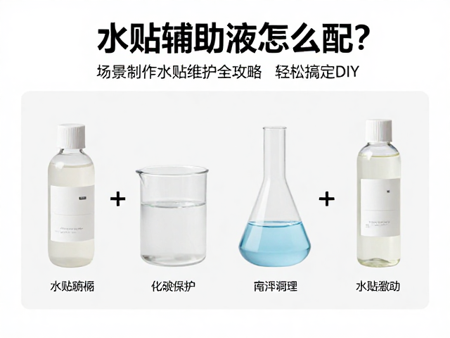 水贴辅助液怎么配？场景制作与水贴维护全攻略，轻松搞定DIY