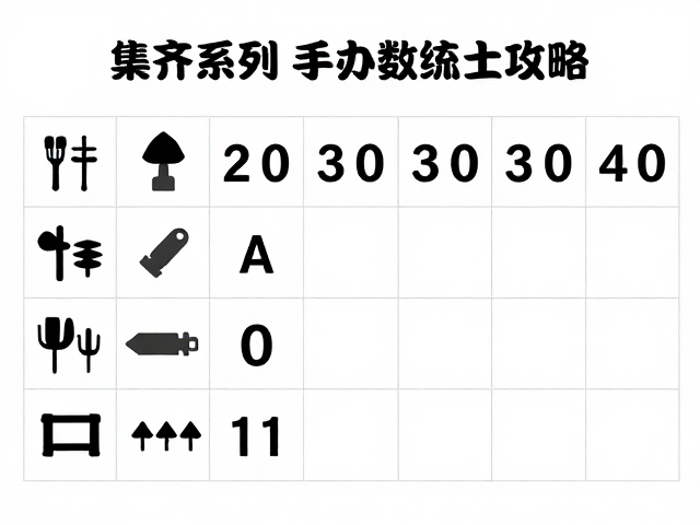 集齐系列!手办零件数统计与水口处理全攻略