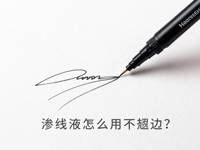渗线液怎么用不翘边?00号/0号勾线笔避坑指南,高温定型不变形