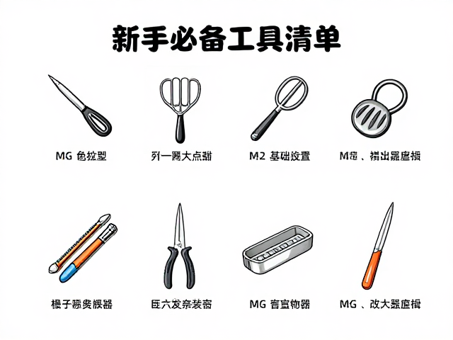 MG模型笔涂细节，新手必备工具清单与实操指南
