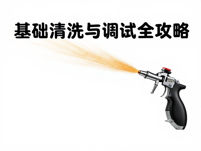 喷笔喷出橘皮怎么办？喷笔基础清洗与调试全攻略