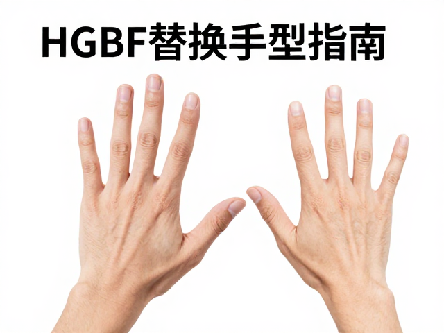 HGBF替换手型推荐，学生党高性价比与颜值兼顾指南