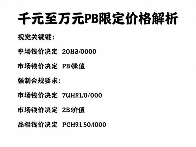 千元至万元PB限定价格解析，品相如何决定最终价值