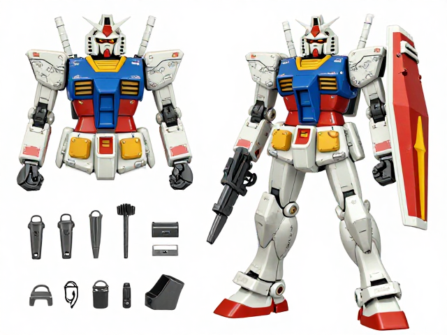 GUNDAM FIX RX-78-2元祖高达金属配件评测,细节与收藏价值解析