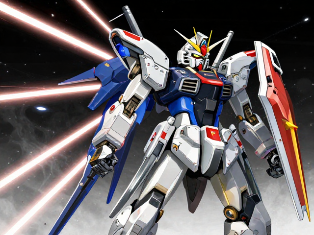 METAL BUILD正义高达光束特效件陈列，还原极致战斗感！