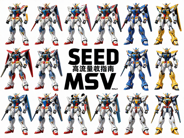 2020年代MG/PG再版完整套装，SEED MSV高流量收藏指南